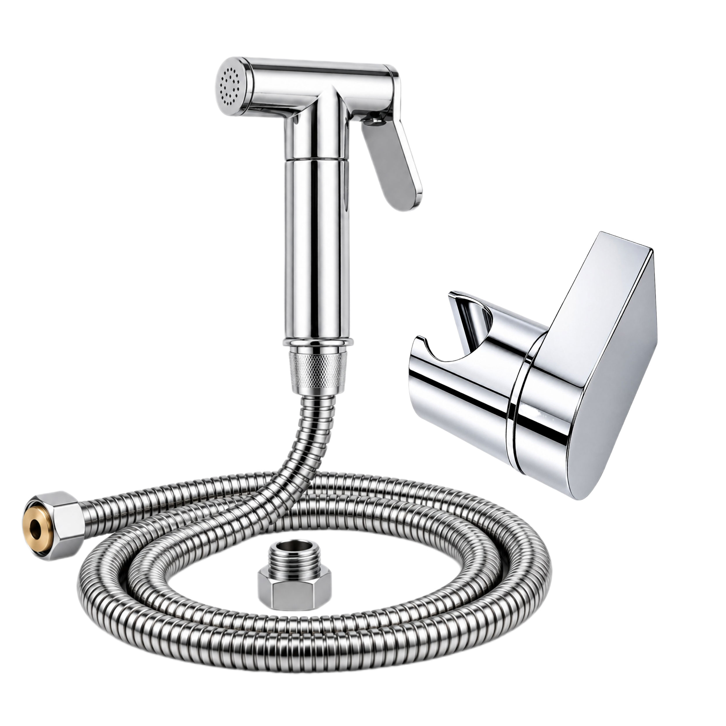 شلنگ توالت دیدکو مدل شات آف شودر کد 360 steel