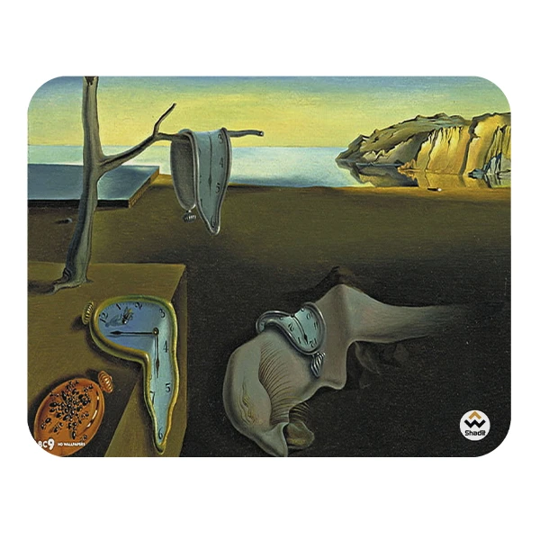 ماوس پد شادیت مدل نقاشی سالوادور دالی کد01 سایز24*19 سانتی متر