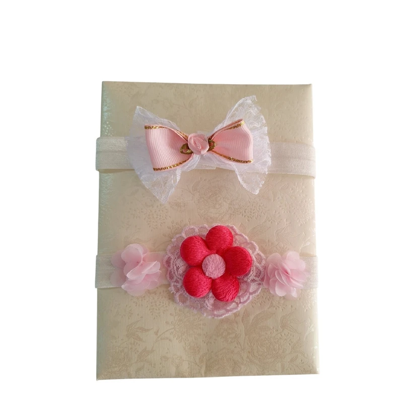 هدبند نوزادی مدل پاپیونی کد m11 مجموعه دو عددی