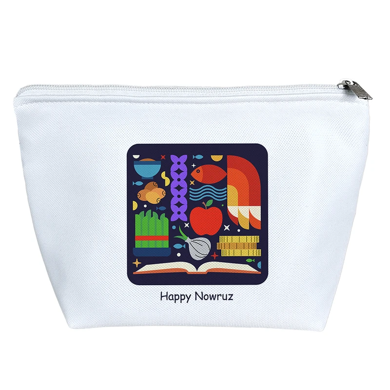 کیف لوازم آرایش دخترانه خندالو مدل هفت سین مینیمال کد H730