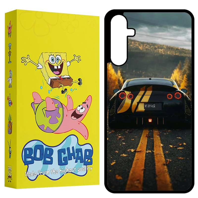 کاور باب قاب طرح ماشین مدل BCPA24 مناسب برای گوشی موبایل سامسونگ Galaxy A24 4G