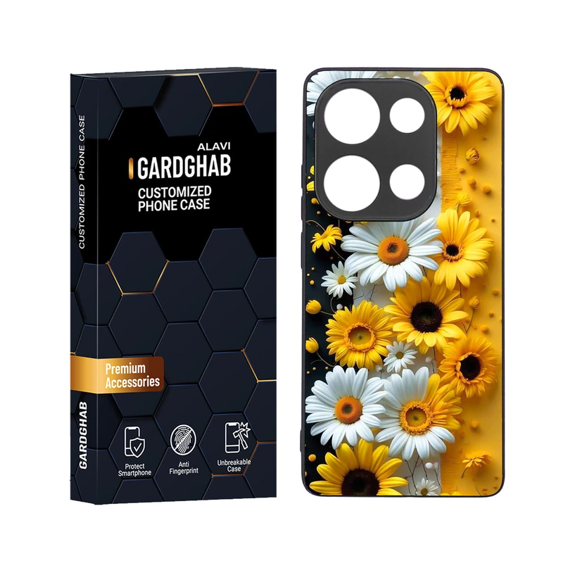 کاور گارد قاب علوی مدل دور ژله ای مناسب برای گوشی موبایل شیائومی Redmi Note 13 Pro 4G