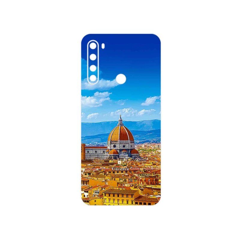 برچسب پوششی ماهوت مدل City of Florence مناسب برای گوشی موبایل شیائومی Redmi Note 8 2021