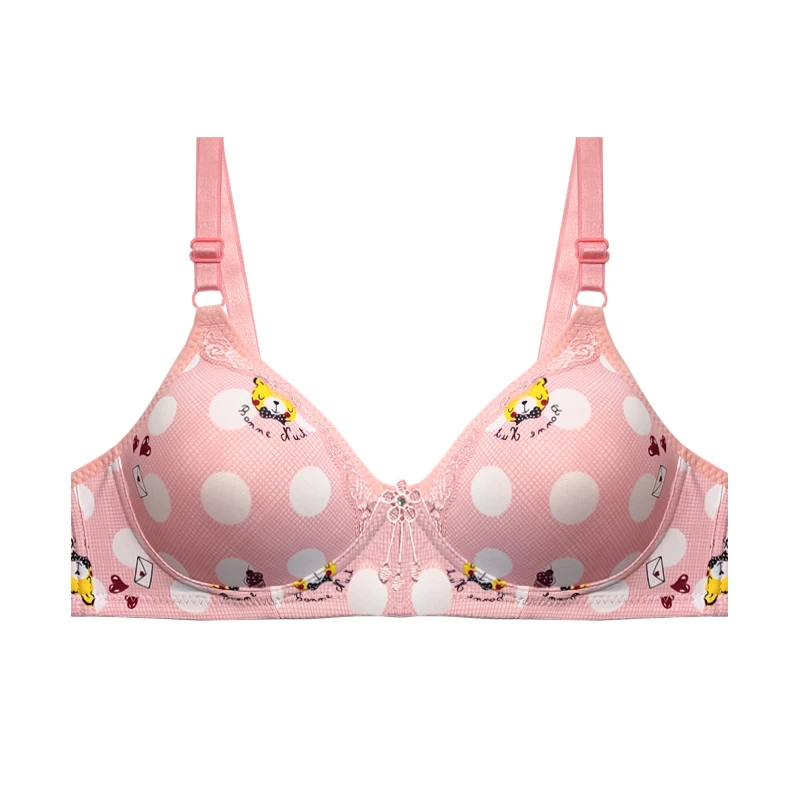 سوتین زنانه مدل اسفنجی بدون فنر کاپ A کد 3174