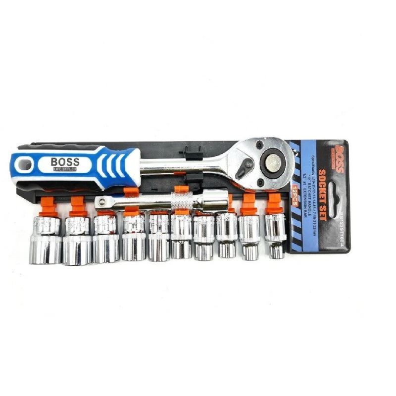 آچار و سری بکس باس کد 22 مجموعه 12 عددی