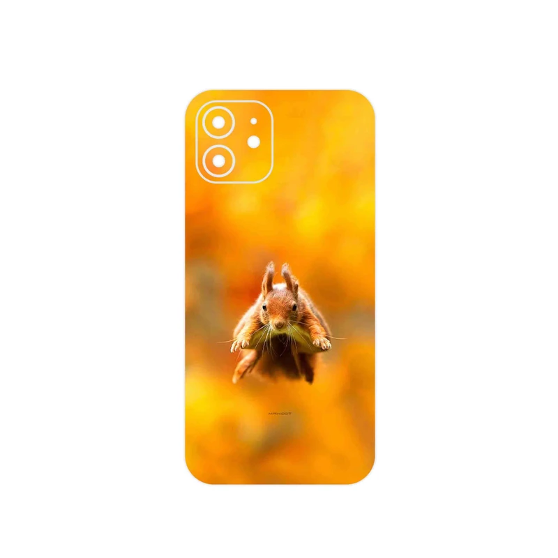 برچسب پوششی ماهوت مدل Squirrel مناسب برای گوشی موبایل اپل iPhone 12