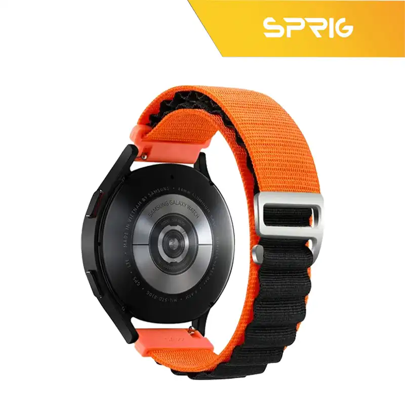 بند اسپریگ مدل Loop Alpine Dual Color مناسب برای ساعت هوشمند سامسونگ Galaxy Watch 5 40mm / Watch 5 44mm / Watch 5 pro 45mm