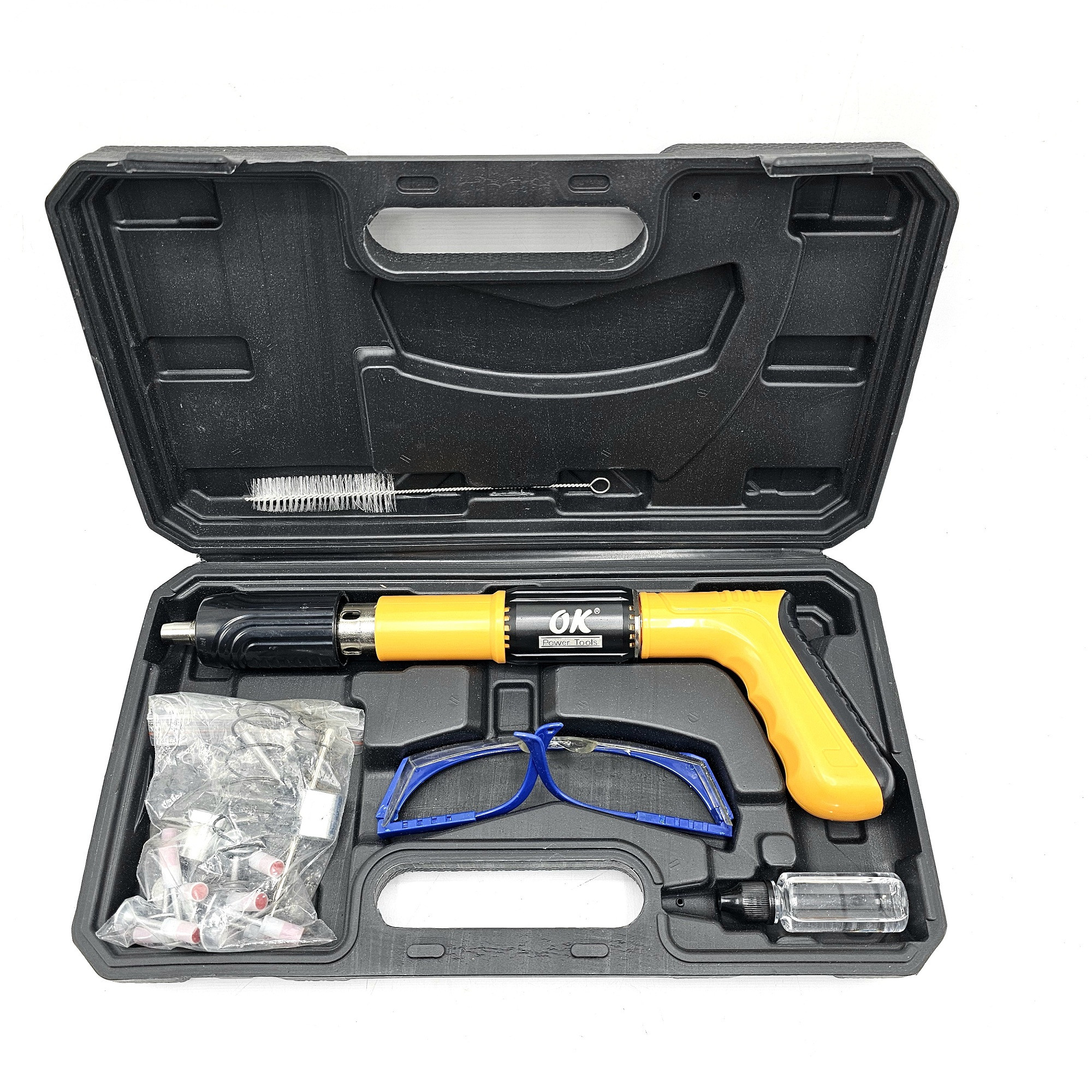 میخ کوب دستی صنعتی اوکی مدل POWER_TOOLS کد 1 مجموعه 10 عددی میخ کوب دستی صنعتی اوکی مدل POWER_TOOLS کد 1 مجموعه 10 عددی