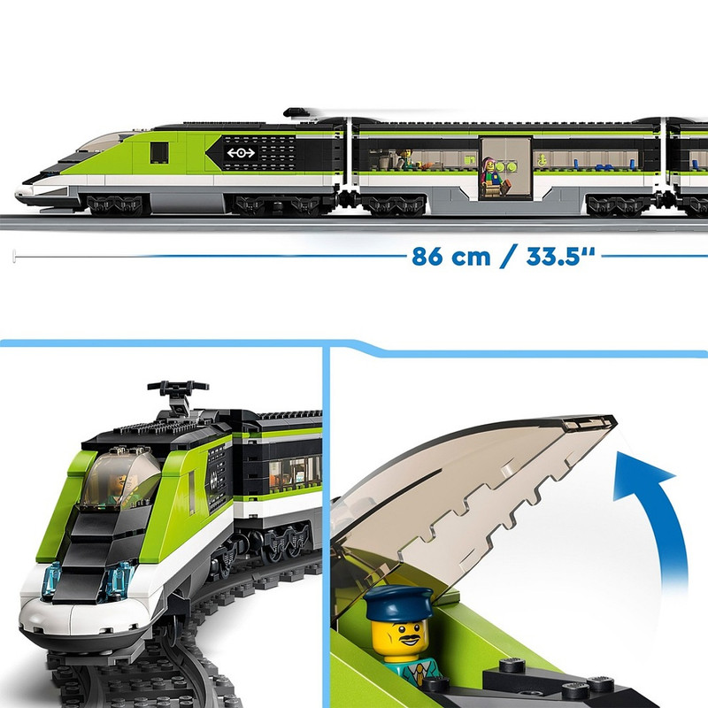 لگو طرح قطار سیتی مدل Express Passenger Train کد 60337