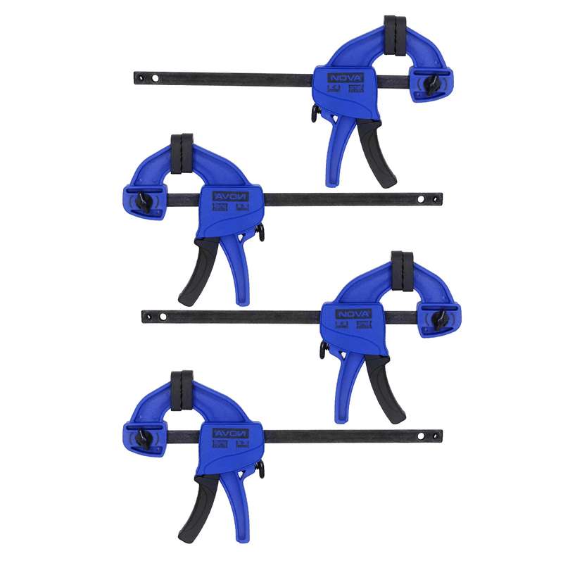 گیره دستی نووا مدل MMA-4IN-NOV-4T مجموعه 4 عددی
