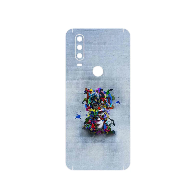 برچسب پوششی ماهوت مدل Collage of surreal Portrait of Women 4 مناسب برای گوشی موبایل موتورولا One Action