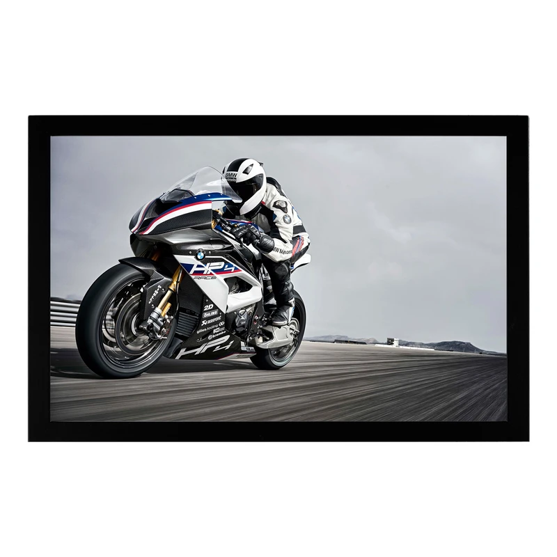 تابلو بکلیت طرح موتور سنگین بی ام و BMW S 1000 RR مدل b-po1517 فریم مشکی