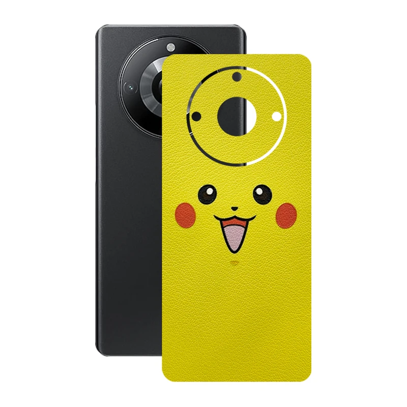 برچسب پوششی ریمکس مدل Leth طرح پوکومون مناسب برای گوشی موبایل ریلمی 11 Pro Plus