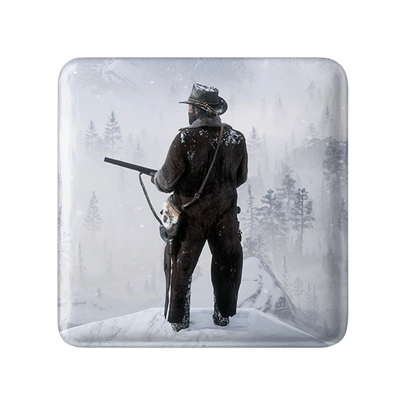 پیکسل خندالو طرح بازی رد دد Red Dead مدل مربعی کد 30126