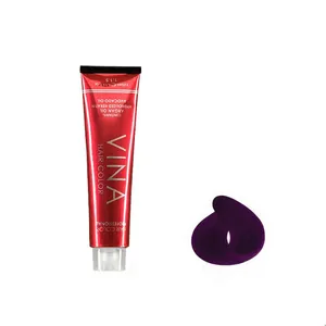 رنگ مو وینا شماره AF7 حجم 125 میلی لیتر رنگ بنفش فوجیا