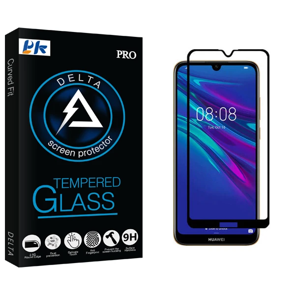 محافظ صفحه نمایش پی کی مدل Delta Glass مناسب برای گوشی موبایل هوآوی Y6 2019
