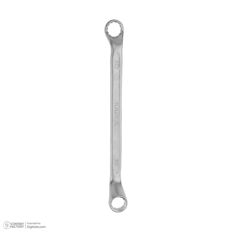 آچار دو سر رینگ کادکس مدل CRV DIN سایز 17-16 میلی متر آچار دو سر رینگ کادکس مدل CRV DIN سایز 17-16 میلی متر