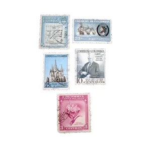 تمبر یادگاری مدل کلمبیا کد DS4205 مجموعه 5 عددی