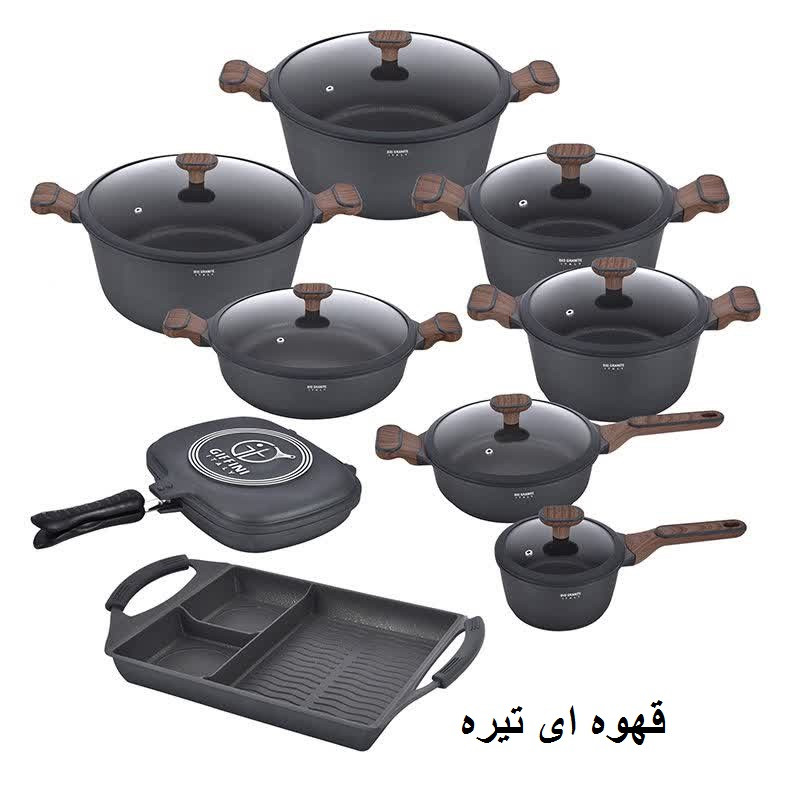 سرویس پخت و پز 17 پارچه جی فی نی مدل GZ-W