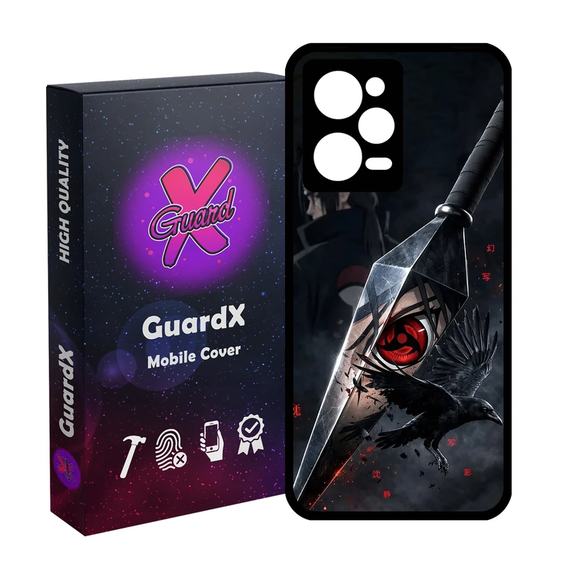کاور گارد ایکس طرح کلاغ مدل 10903 مناسب برای گوشی موبایل شیائومی Redmi Note 12 Pro 5G/Poco X5 Pro 5G/Note 12 Pro Speed