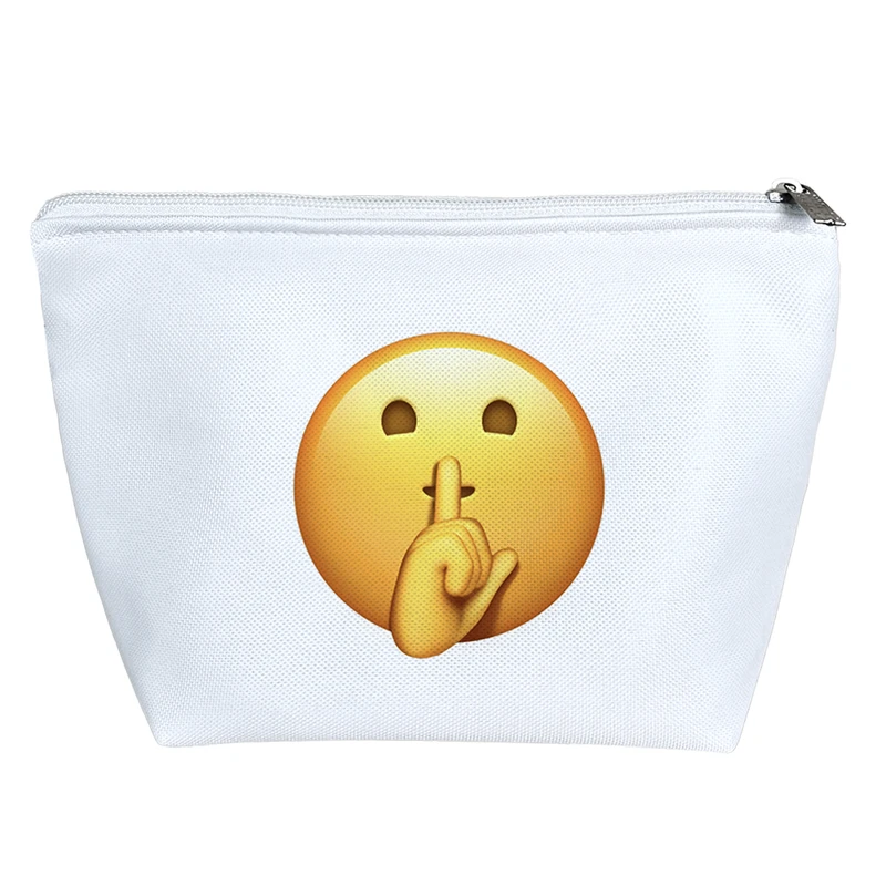 کیف لوازم آرایش دخترانه خندالو مدل ایموجی کد 2241