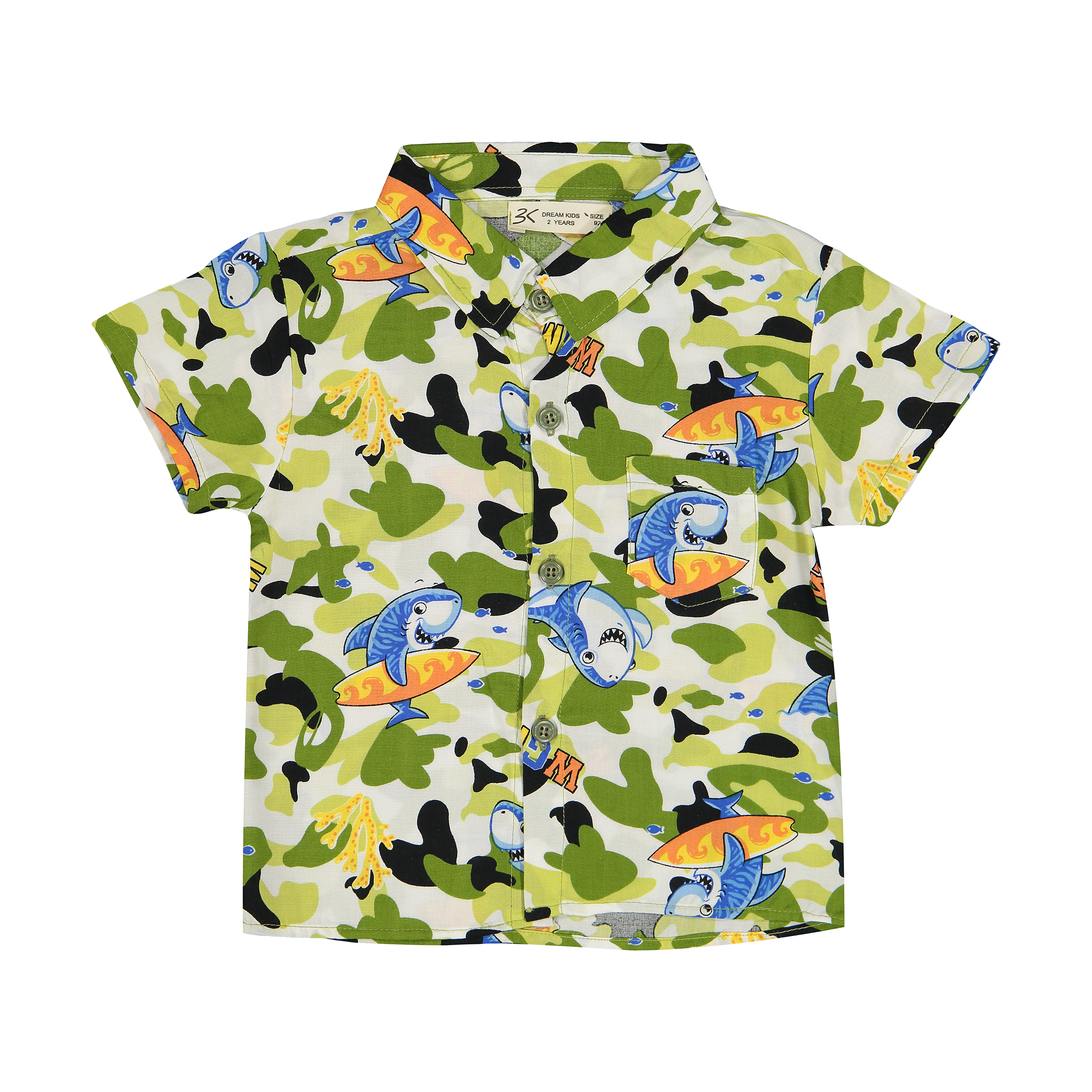 پیراهن پسرانه بی کی مدل 2211258-0142