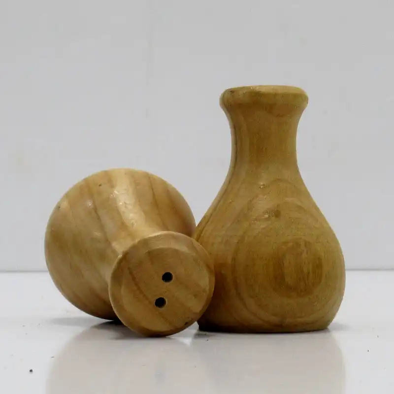 نمکدان چوبی مدل NK-3 مجموعه 2 عددی