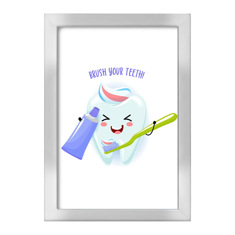 تابلو خندالو طرح دندان و دندان پزشکی کودکانه کد 36697