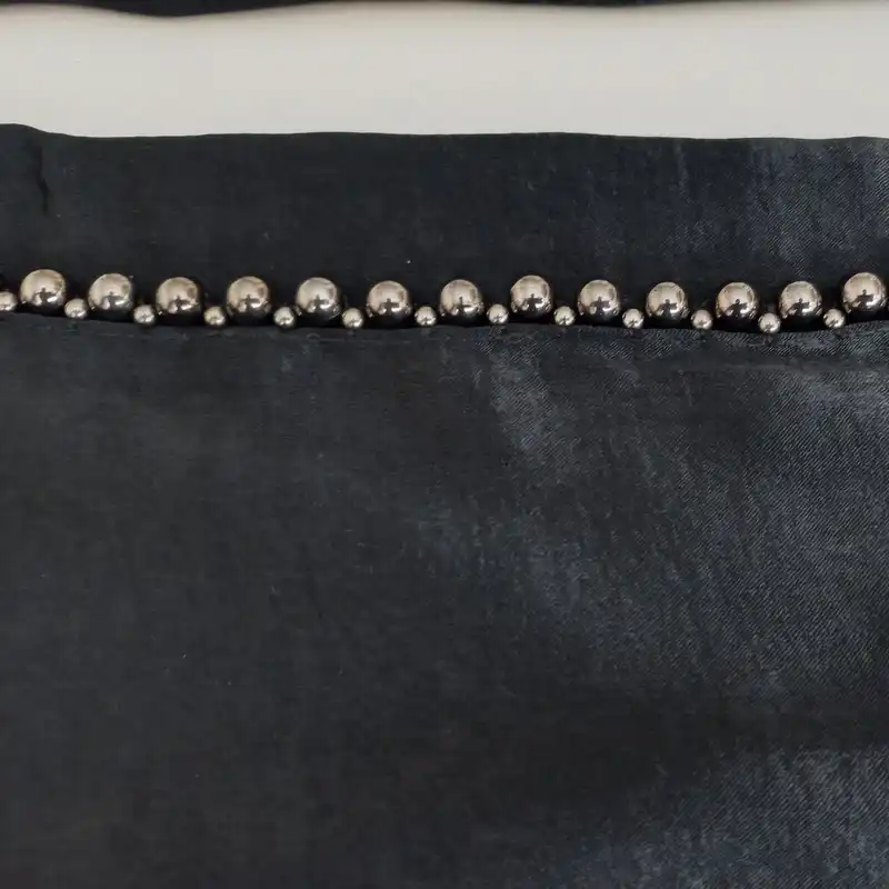 شال زنانه مدل مجلسی سنگ دوزی شده ساتن پتینه