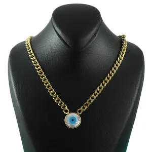 گردنبند زنانه مدل چشم نظر کد X235