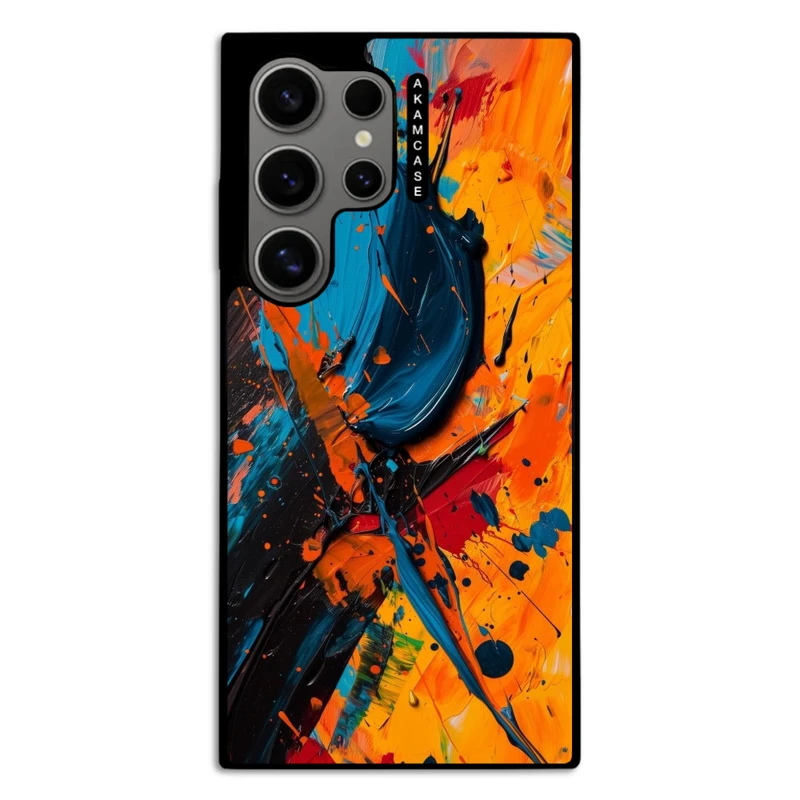 کاور آکام مدل AMC-WSGS24U-WATER COLOR-21 مناسب برای گوشی موبایل سامسونگ Galaxy S24 Ultra