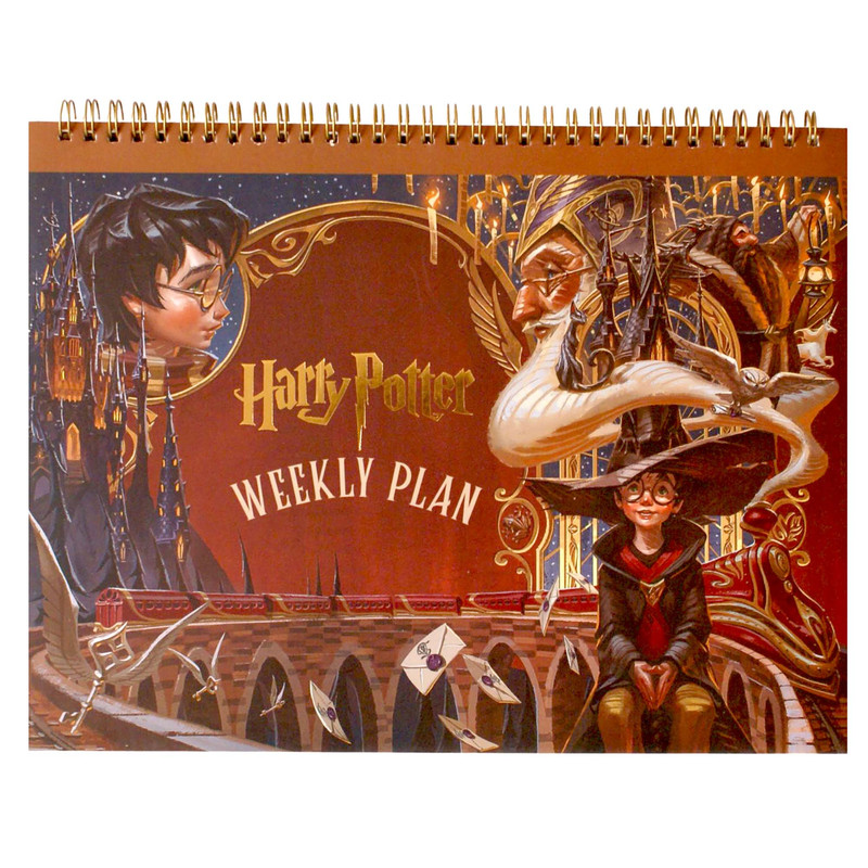 دفتر برنامه ریزی 60 برگ مدل هری پاتر