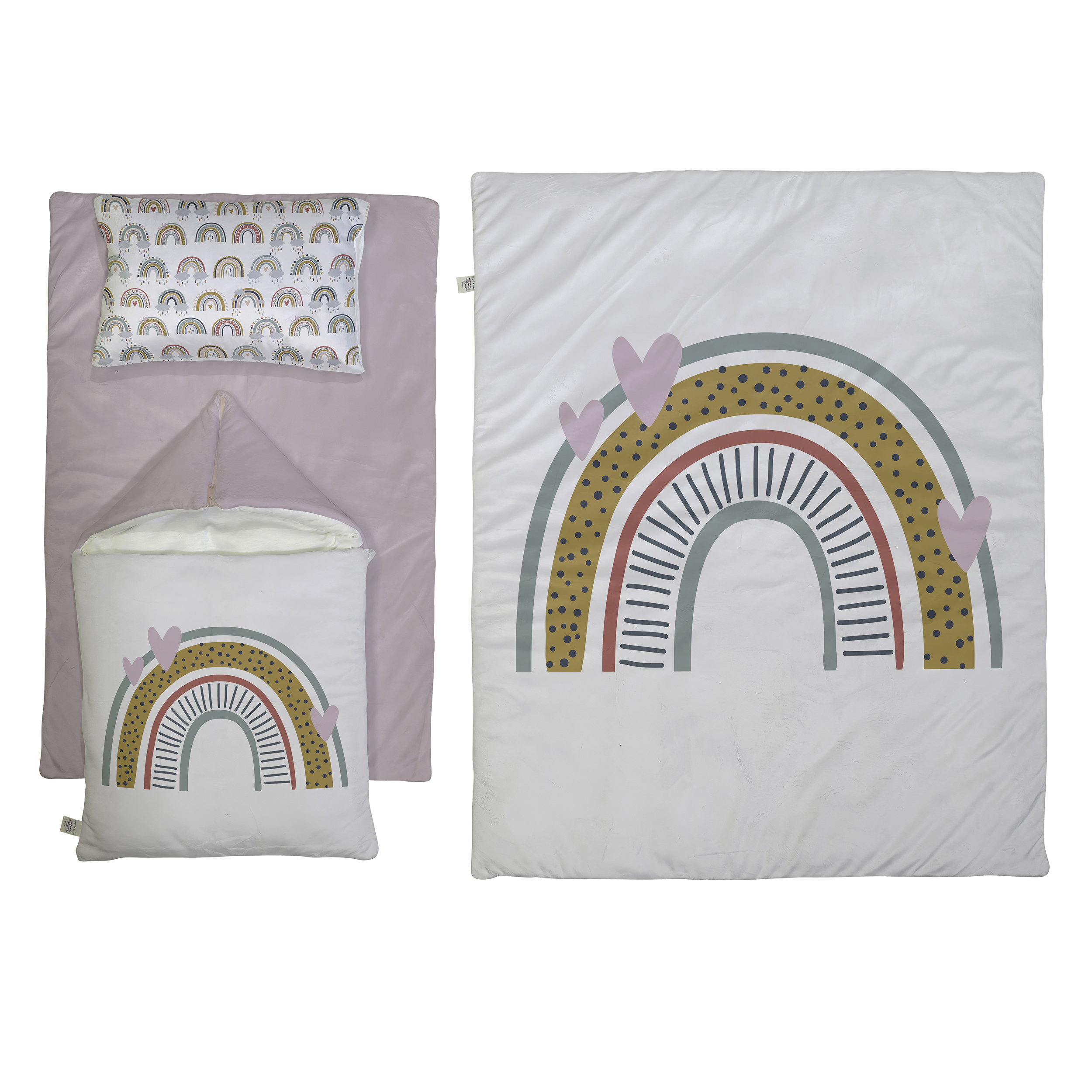 سرویس خواب 4 تکه مامزکیوتی مدل  رنگین کمان