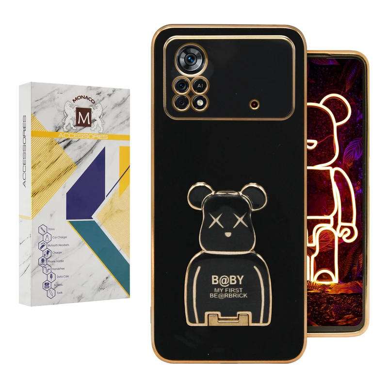 کاور موناکو مدل BearBrack مناسب برای گوشی موبایل شیائومی  Poco X4 Pro
