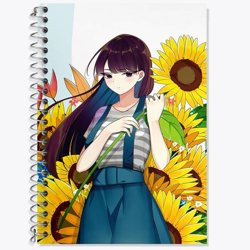 دفتر لغت 50 برگ خندالو مدل انیمه کومی سان کد 16083