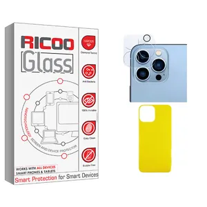 Ricoo Glass FLL Back Protector For Apple iPhone 11 ProMax With Camera Lens Protector