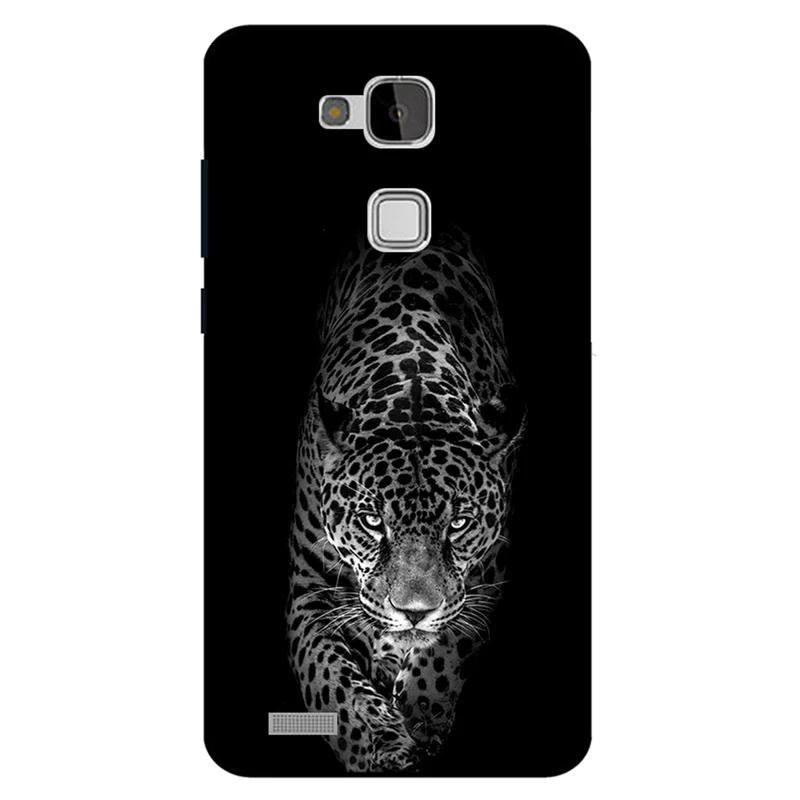 کاور مگافون طرح پلنگ مدل 1879 مناسب برای گوشی موبایل هوآوی Mate 7