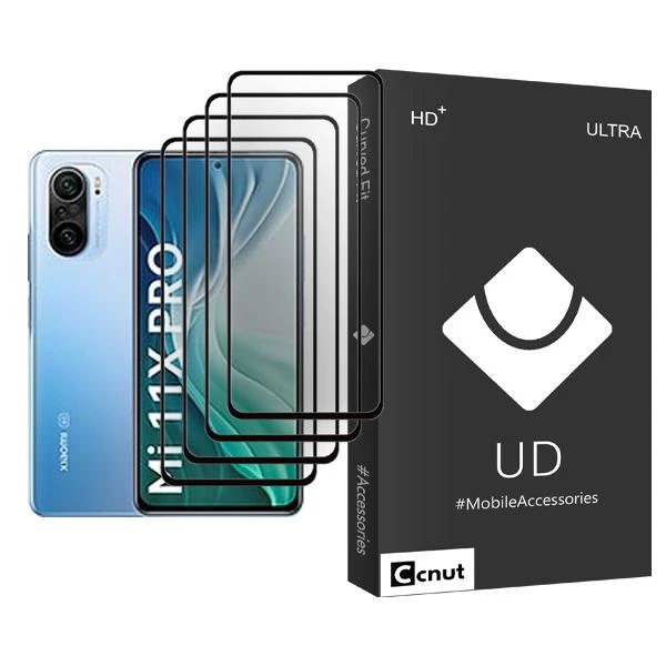 محافظ صفحه نمایش کوکونات مدل UDB Ultra MIX004 مناسب برای گوشی موبایل شیائومی Mi 11X Pro بسته چهار عددی