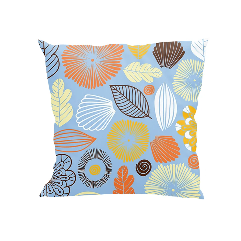 کوسن پاد آفرین مدل گل و برگ فانتزی کد DKK79