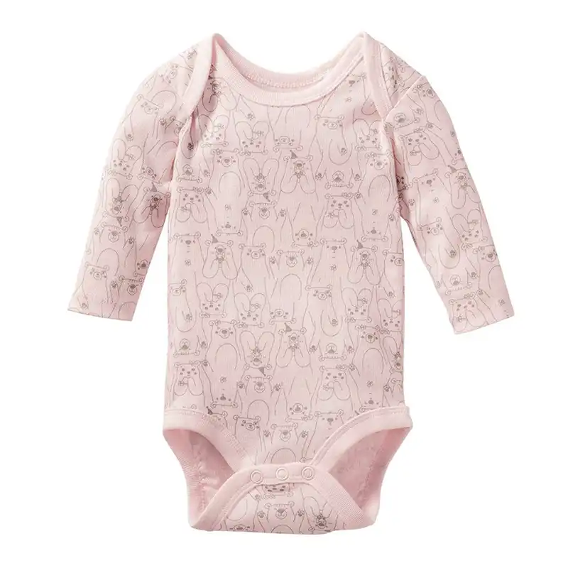 بادی آستین بلند نوزادی لوپیلو مدل 292059-5x مجموعه 5 عددی