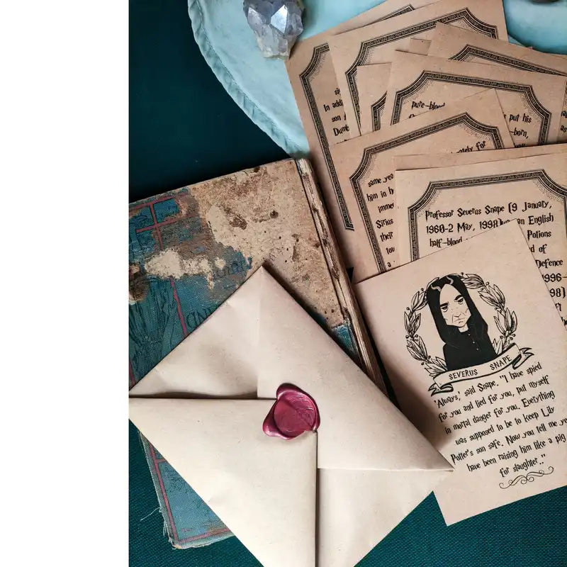 نشانگر کتاب مدل پروفسور اسنیپ هری پاتر