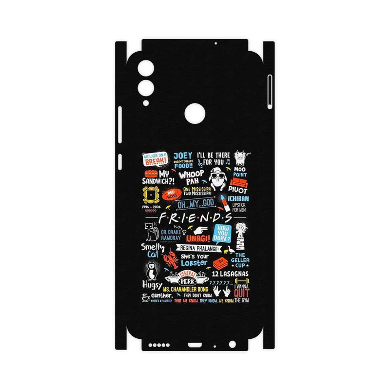 برچسب پوششی ماهوت مدل Friends 2-FullSkin مناسب برای گوشی موبایل آنر 8X