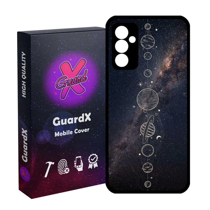 کاور گارد ایکس طرح Galaxy مدل Glass10724 مناسب برای گوشی موبایل سامسونگ Galaxy A55 / A55 5G