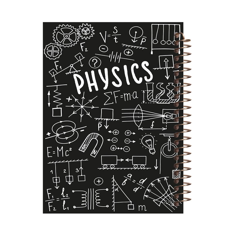دفتر مشق 80 برگ طرح فیزیک کد J455