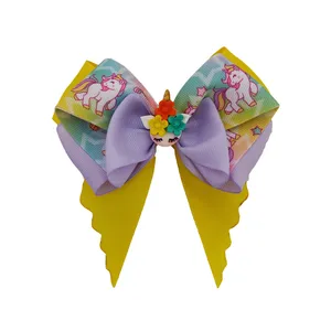 گیره مو دخترانه مدل یونیکورن اسب تکشاخ کد L02