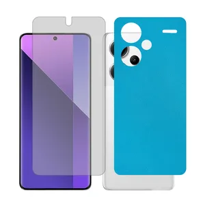 Glass Together model transparent Screen Protector Suitable for Xiaomi Redmi Note 13 Pro Plus Mobile Phone with Back cover sticker