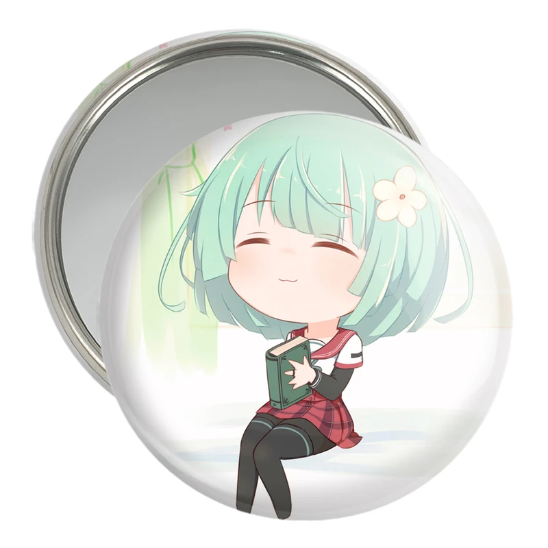 آینه جیبی خندالو مدل ناتسومه انیمه مادوکا مجیکا Madoka Magica  کد 18354