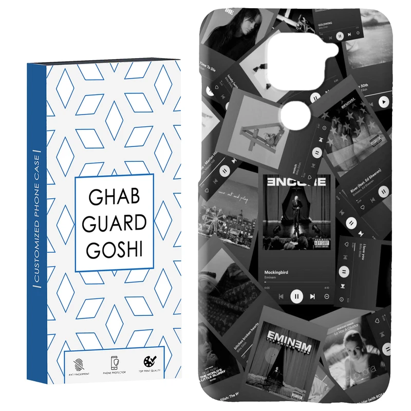کاور قاب گارد گوشی طرح موزیک کد Dimo-265 مناسب برای گوشی موبایل شیائومی Redmi Note 9 4G