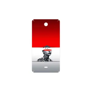 MAHOOT Collage of surreal Portrait of Women 1 Cover Sticker for Microsoft Lumia 430
