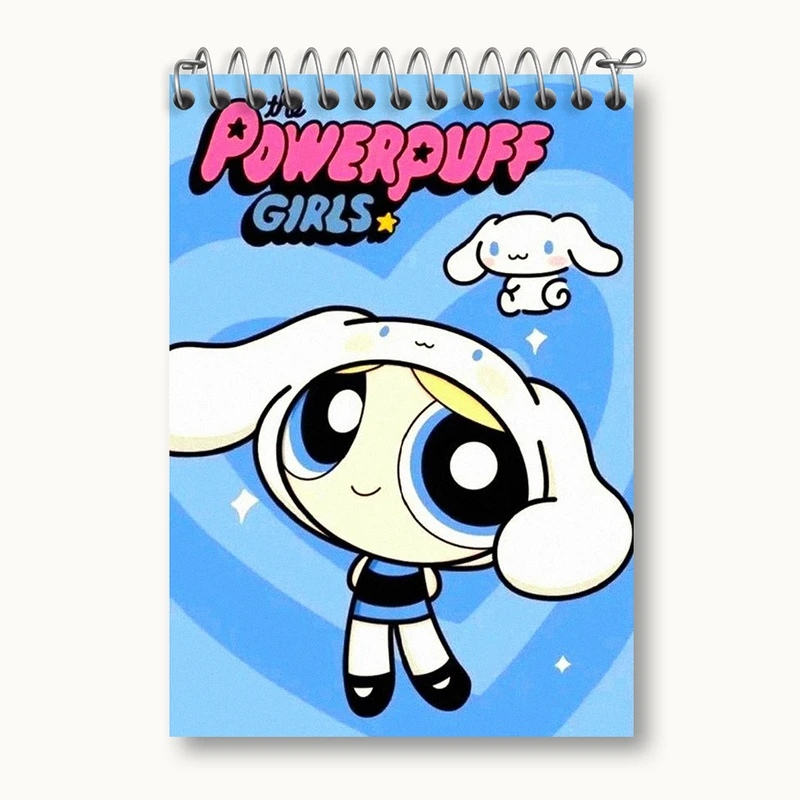 دفتر یادداشت 50 برگ خندالو طرح دختران نیرومند (The Powerpuff Girls) کد N1732